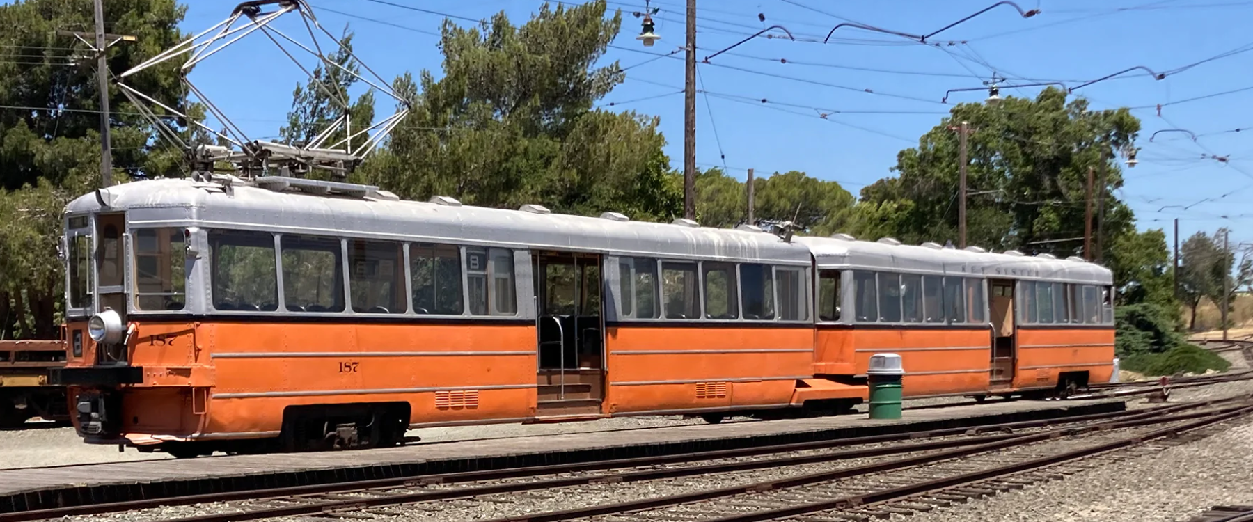 The Western Railway Museum in Suisun City offers rides aboard a restored Key System streetcar.
