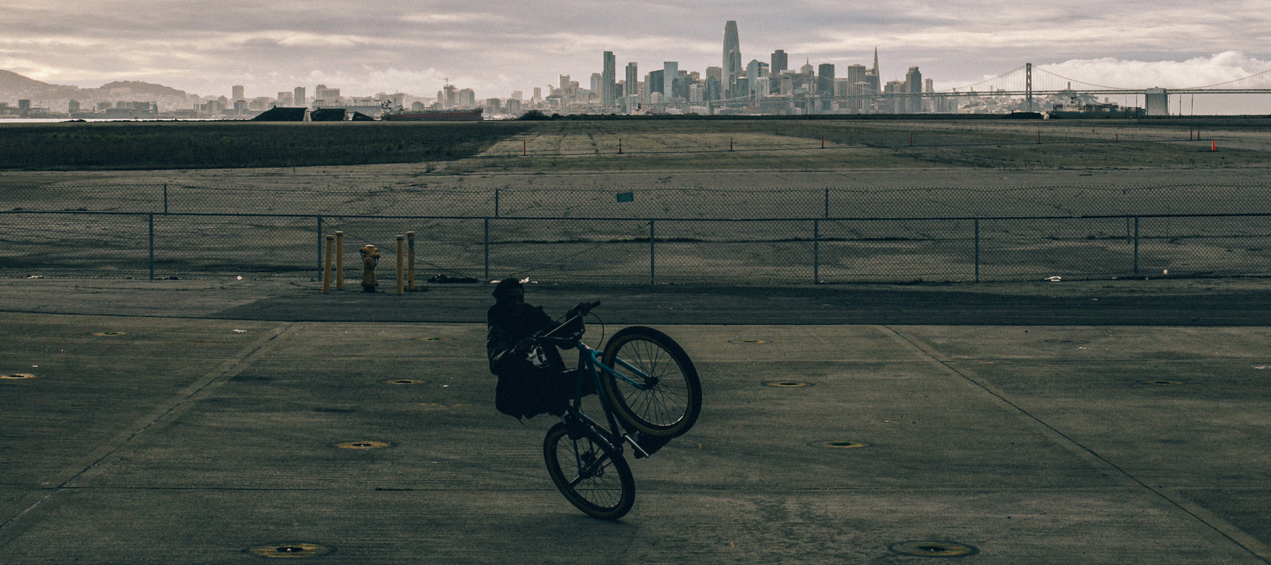 Close up of a picture by Omar Meez of a renowned Bay area bike rider called Call Me EJ on a black t-shirt.