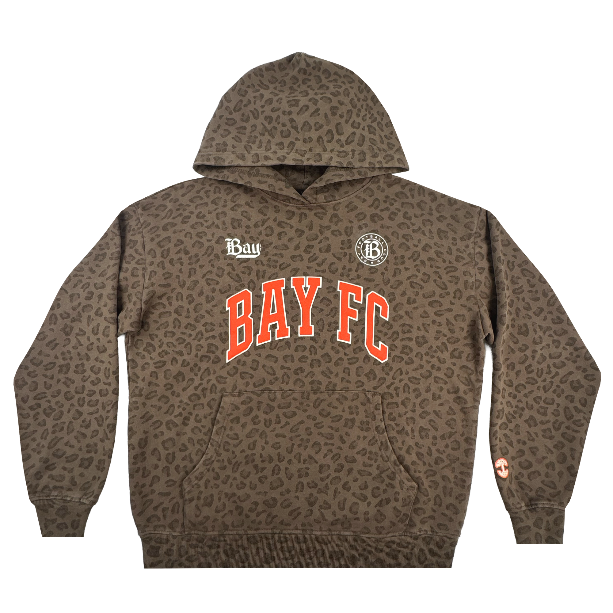 Bay FC Leopard Hoodie 8214134095987 Bay FC Leopard Hoodie 8214134095987