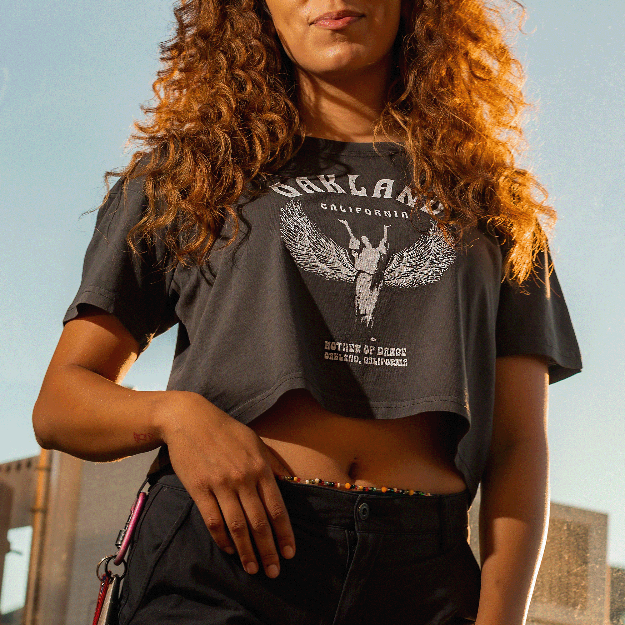 Women's Mother of Dance Crop Tee