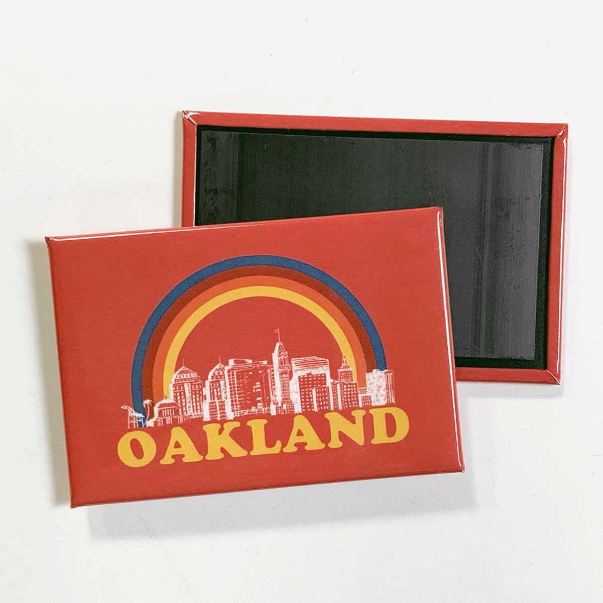 Refrigerator Magnet - Somewhere Rainbow Oakland