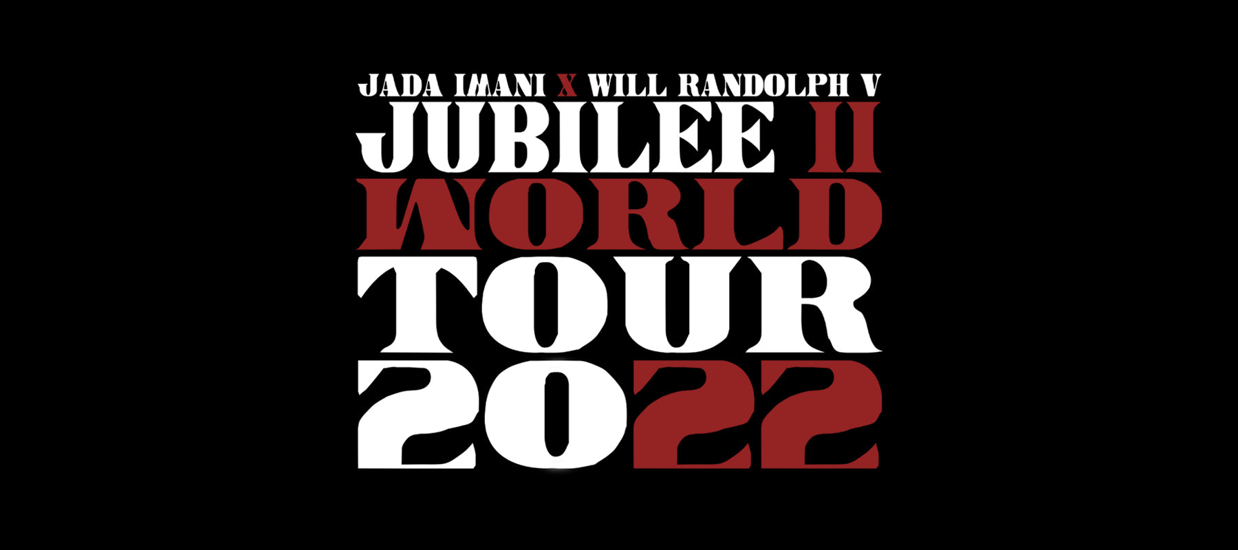 Jubilee World Tour 2022 Jada Imani cover art