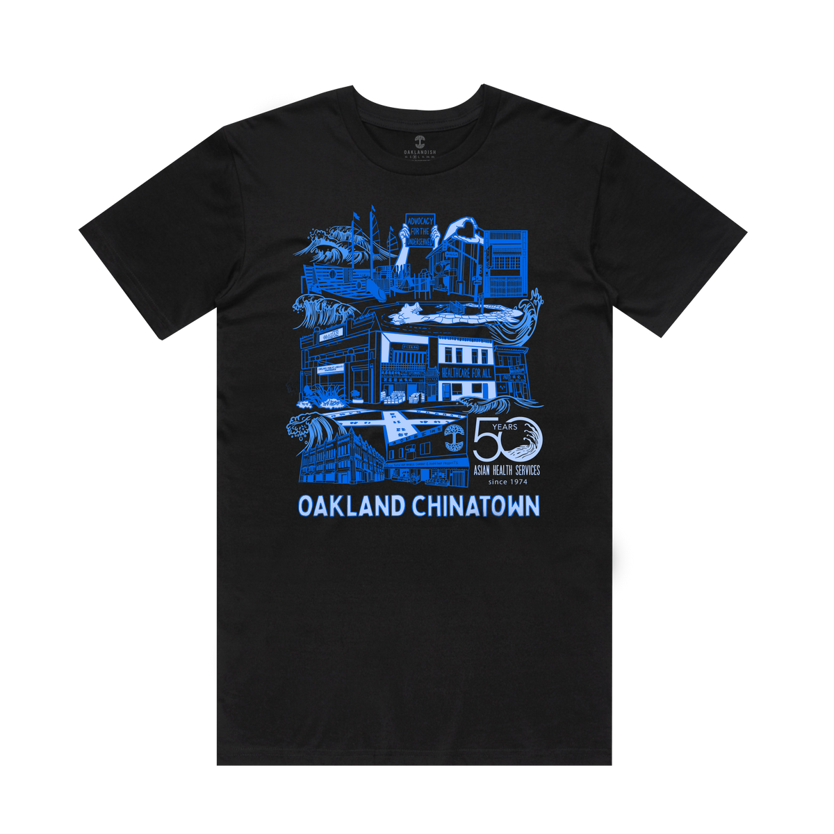 Rooted in Chinatown: Asian Health Services Tee 7884916818035