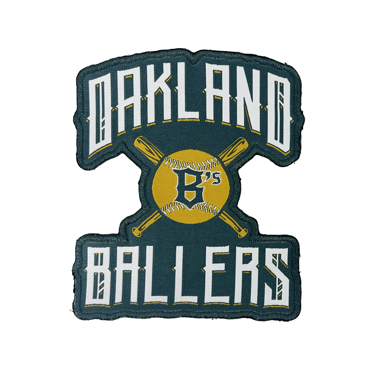 Oakland Athletics / Oakland Ballers Baseball Vinyl Die Cut Car Decal – FREE SHIPPING