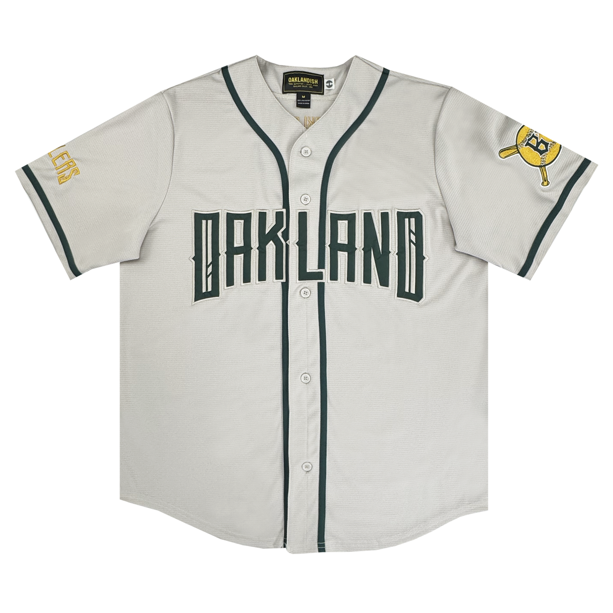 Oakland Ballers Button Up Jersey 7991099162739