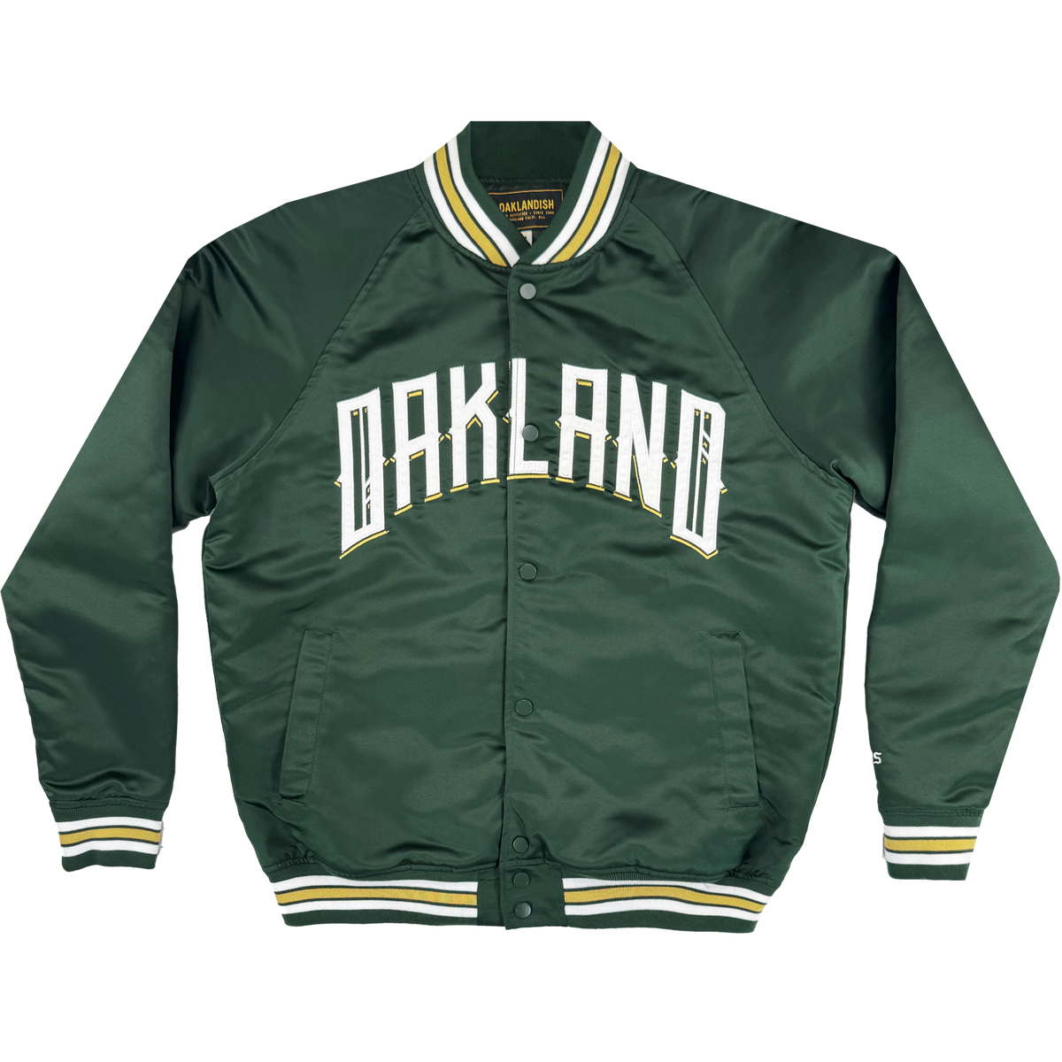 Oakland Ballers Satin Jacket 8090570883187