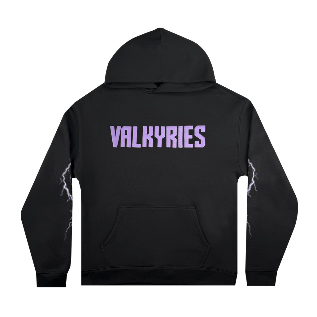 Golden State Valkyries Violet Lightning Hoodie 7923211337843
