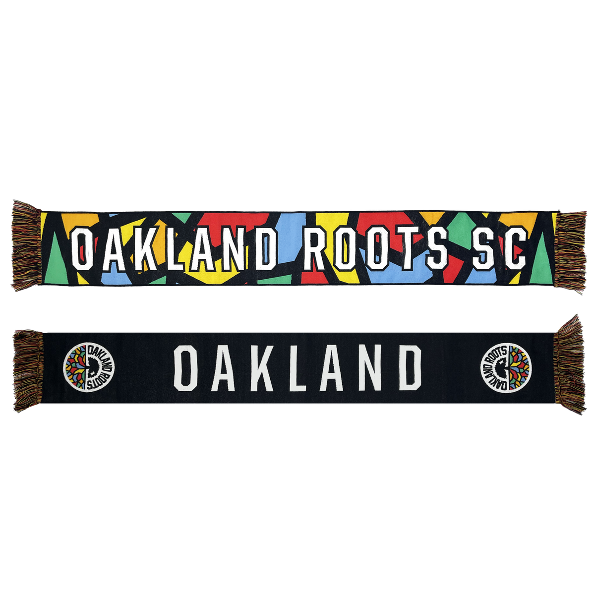 Oakland Roots Pattern Oakland Roots SC OG HD Woven Scarf 7445541027955