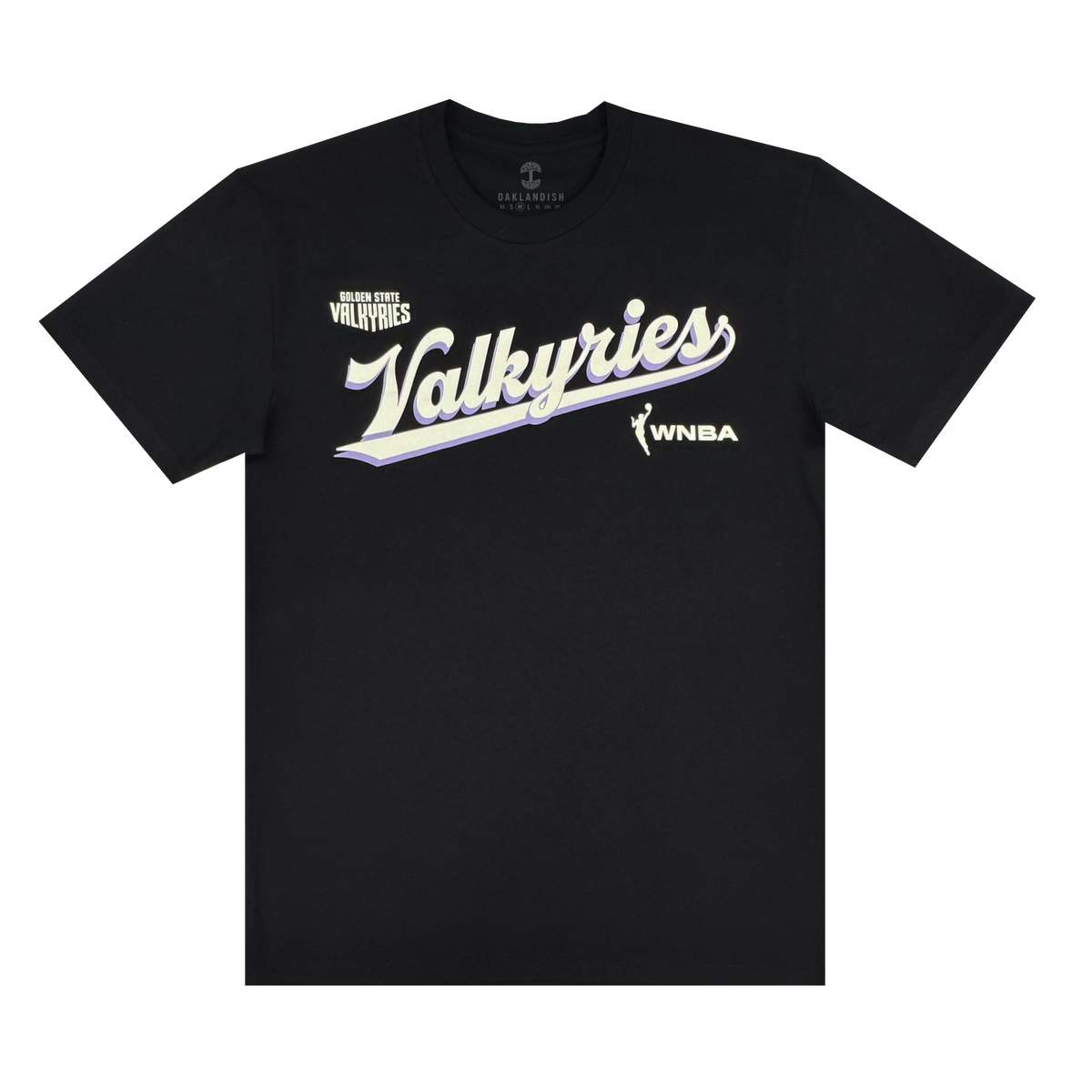 Golden State Valkyries Retro Script Tee 7923210846323
