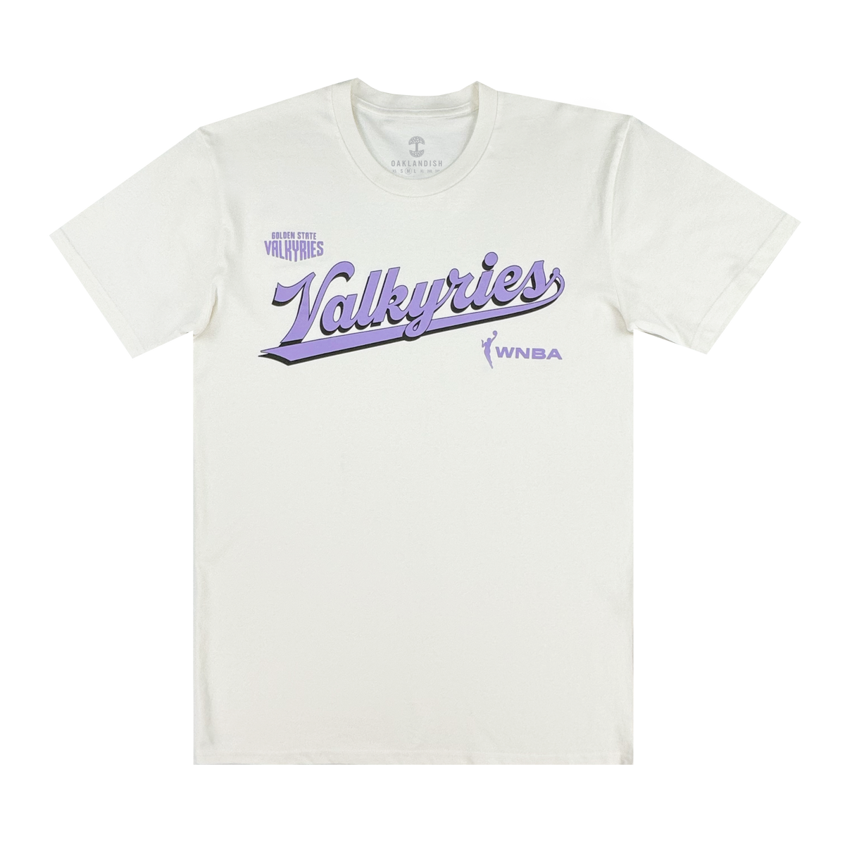 Golden State Valkyries Retro Script Tee 7923210879091