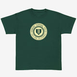 Green t-shirt with yellow Howard Terminal Field, Oakland California logo, and wordmark on the chest.