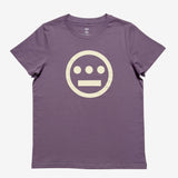 Mauve t-shirt with white Hieroglyphics Hip-Hop logo on center chest.