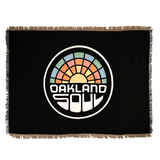 Flat  image of Oakland Soul throw blanket.