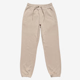 Sand-colored joggers with front pockets, drawcord, and embroidered Oaklandish tree logo under the left front pocket.