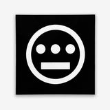 Black & white Hieroglyphics hip-hop logo on a sticker.