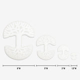 Car Decal  - Oaklandish Tree Logo, White